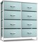 Sorbus Extra Wide Dresser Organizer With 8 Drawers - Large Storage Furniture for Bedroom, Hallway, Living Room, Nursery & Closet